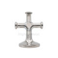 Stainless Steel Boat Marine Deck Hardware Cross Bollard